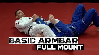 How to do a basic BJJ Armbar from Full Mount