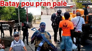 Lame izo ap atake, Nèg yo vle pran palè Nasyonal aswè a, SWAT sène yo, Gwo kout bal