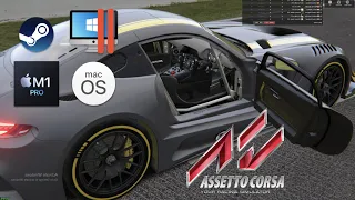 Assetto Corsa on M1 Pro | MacBook Pro 14 | 10 CPU | 16 GPU | 16G RAM | 1TB | Windows 11 | Parallels