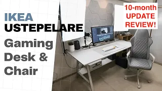 Ikea UTESPELARE Gaming Desk 10-month Update Review | Canon EOSM Crop Mood