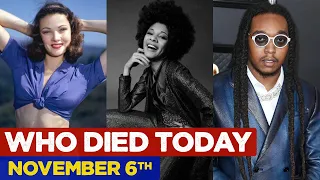 6 Famous Actresses And Celebrities Who Died Today (6th November), And Recent Days In 2022