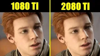 Star Wars Jedi Fallen Order 4K Epic Graphics RTX 2080 TI Vs GTX 1080 TI Frame Rate Comparison