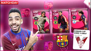 BARCELONA ICONICS ARE UNSTOPPABLE IN THE MATCHDAY 🔥 EFOOTBALL PES MOBILE