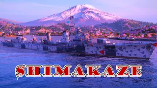 Meet The Shimakaze! Legendary Japanese Destroyer (World of Warships Legends Xbox One X) 4k