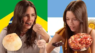 Argentinians and Brazilians Swap Traditional Dishes