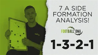 7-a-Side Formation Analysis | 1-3-2-1 | Football DNA