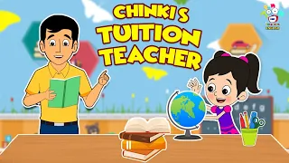 Chinki's Tuition Teacher | Extra Classes | English Moral Story | English Animated | English Cartoon