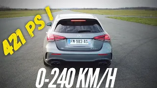 Mercedes-AMG A45 S : awesome acceleration !