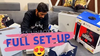 PS5 Unboxing And Full Setup Step by step In 2024 😍  || Worth Buying Old Ps5 In 2024 Good or Bad 🤔