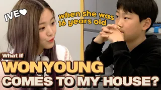 What if IVE Wonyoung comes to my house?! | Let's Eat Dinner Together