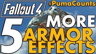 Top 5 More Legendary and Unique Armor Effects in Fallout 4 #PumaCounts