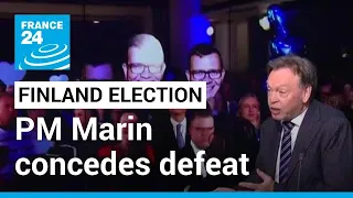 Finland parliamentary election: PM Marin concedes defeat to right-wing national coalition