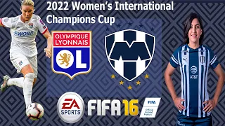 ⚽  Olympique Lyonnais women      vs  Monterrey women   ⚽ | 🏆 ⚽ Women International Champions Cup