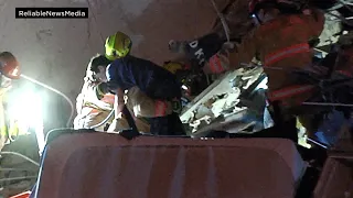 Child Pulled from Rubble of Partial Building Collapse in Miami | Dramatic Video