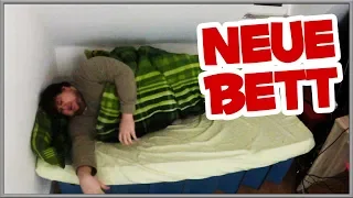 Mein neues BETT aus PAPPE