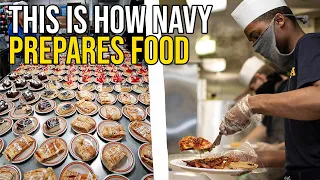 How Aircraft Carriers Get Their Food Supplied Every Day