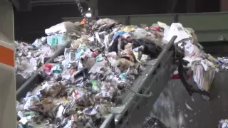 The M&J 4000-8 M Shredder for Single Stream Recyclables