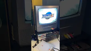 Sega Dreamcast Sonic Adventure 2 ASMR startup