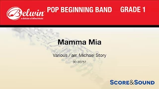 Mamma Mia, arr. Michael Story – Score & Sound