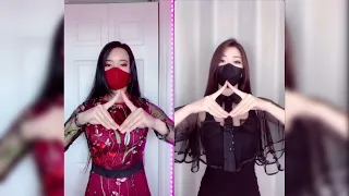 Finger Tutting/Dance Duet with Cindy518c on Tiktok || JENNY OFFICIAL CHANNEL
