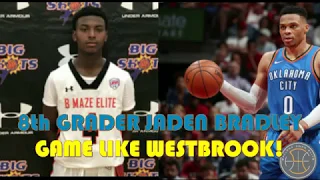 14 YEAR OLD JADEN BRADLEY HAS RUSSELL WESTBROOK GAME!