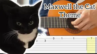Maxwell the Cat Theme Meme guitar tab