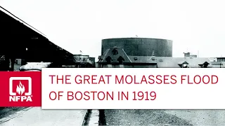 The Great Molasses Flood of Boston in 1919