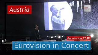 Austria Eurovision 2018 Live (4K): Cesár Sampson - Nobody But You - Eurovision in Concert