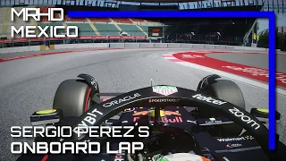 F1 2022 Sergio Perez´s Onboard Lap around Mexico City | Assetto Corsa