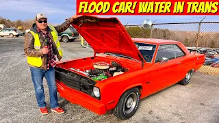 I Bought a 73 Plymouth Scamp Flood Car in Virginia! Will it Drive 1200 Miles to Oklahoma? Part 1