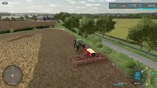 continue planting canola (calmsden farm)  #181  Farming Simulator 22 FS22 timelapse