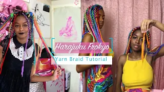 How to Do Yarn Braids: Box Braiding with Yarn