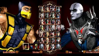 Mortal Kombat KLASSIC SKINS MK4 Scorpion, Quan Chi and Mileena DLC skin MK9 Mod MK MKKE