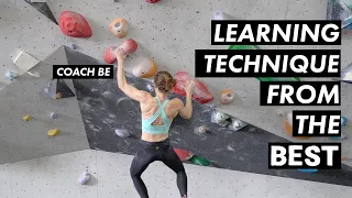Climbing movement and technique with pro climbing coach, Be Baldwin-Fuller