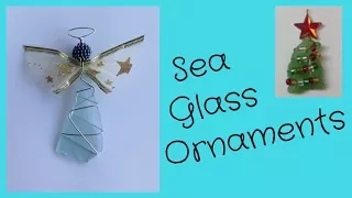 Sea Glass Ornaments DIY Tutorial