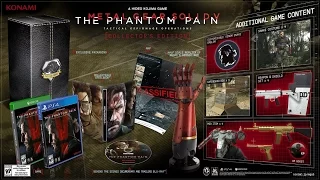 UNBOXING Metal Gear Solid V: The Phantom Pain Collector's Edition PT/BR