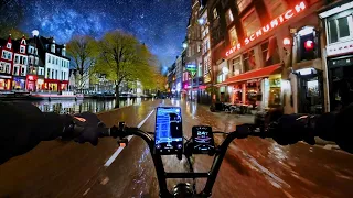 Delivering UberEats In Amsterdam - Friday Night Everyone Has The MUNCHIES!