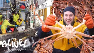 Brad Goes Crabbing In Alaska (Part 1) | It's Alive | Bon Appétit