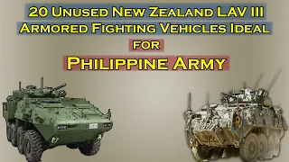 Unused New Zealand LAV III 8x8 AFV Ideal for Philippine Army