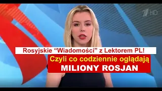 Tak działa putinowska propaganda. CAŁY ODCINEK rosyjskich "Wiadomości" [LEKTOR PL]