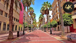 Huelva, Spain (4K UHD) City Walking Tour HOT SUMMER DAY 2023