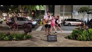 Connor Johnson Original Song "One Good One" sung 8/14/2021 in Waikiki.