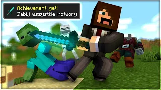 TEN ODCINEK SKOŃCZY SIĘ GDY ZNISZCZĘ WSZYSTKIE POTWORY W MINECRAFT!