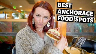 6 Restaurants you HAVE TO TRY in ALASKA // Anchorage Food tour