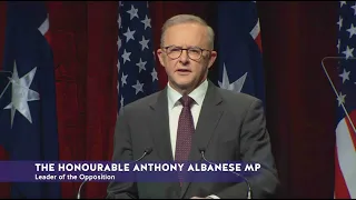 ALLIANCE DINNER 2022 | Remarks from Leader of the Opposition The Hon Anthony Albanese MP