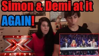 "Demi Lovato and Simon Cowell - Funniest moments... (3/6)" | COUPLE'S REACTION