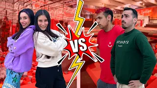 CHICOS vs CHICAS en un Obby en la Vida Real con el Team Anormal!!