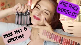 NARS POWERMATTE LIP PIGMENTS | SWATCHES OF ALL 20 SHADES