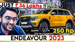 2023 New Ford Endeavour Wildtrack is the Ultimate Fortuner Killer at ₹ 36 Lakhs | Aristo News #63