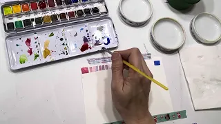 Color Blending Exercise (watercolor mini course)